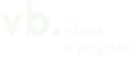 Marca vb. ideias e projetos, com o ponto final